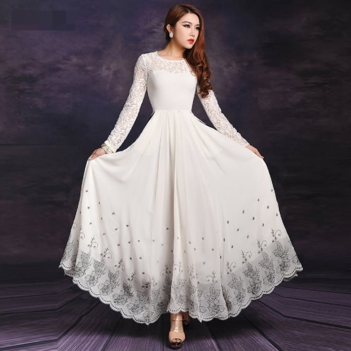 Mặc váy trắng trang phục đẹp đi đám cưới thì đã sao Không lồng lộn mới  là thiếu tôn trọng cô dâu chú rể  GUUvn