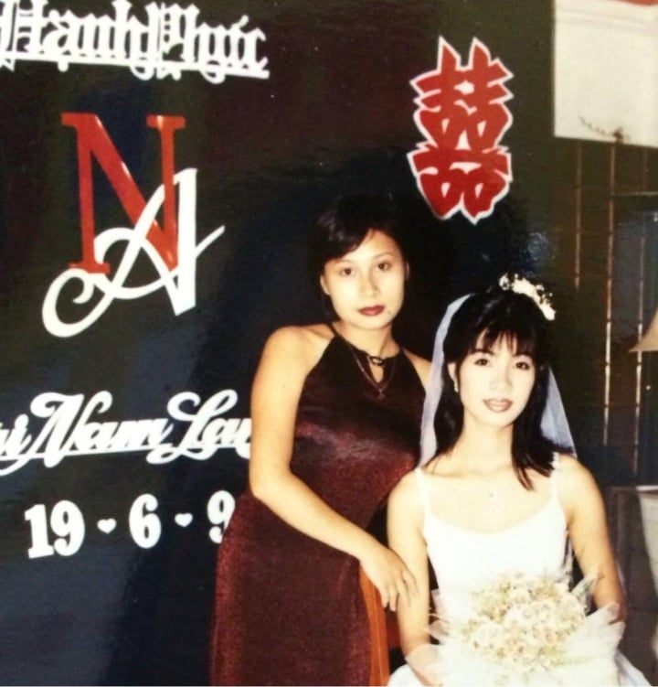 NSƯT Võ Hoài Nam khoe loạt ảnh cưới hơn 20 năm trước với bà xã kém 12 tuổi  - 3