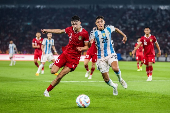 HLV Shin Tae-yong: Indonesia chỉ thua 2 bàn, không cho Argentina nhiều cơ hội - 1