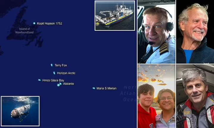 Nguồn oxy trên tàu lặn Titan mất tích trên Đại Tây Dương đã cạn - 1