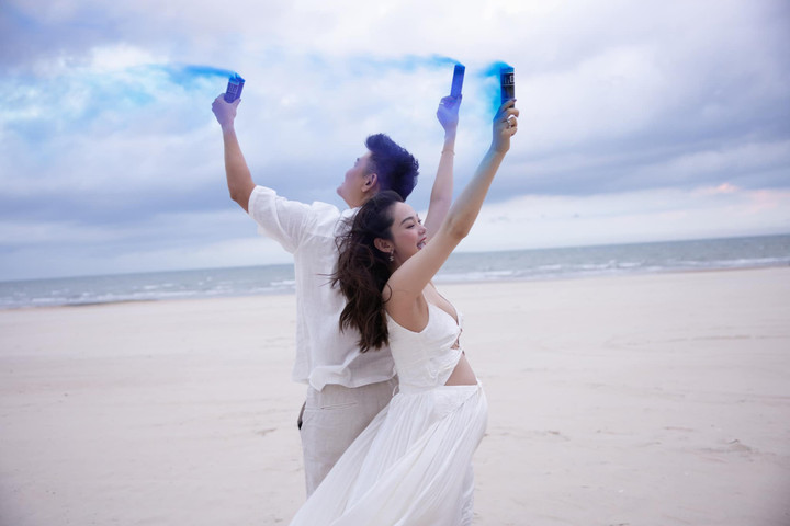 Chồng Minh Hằng nhắn nhủ xúc động đến vợ, lần đầu tiết lộ giới tính con đầu lòng - 1