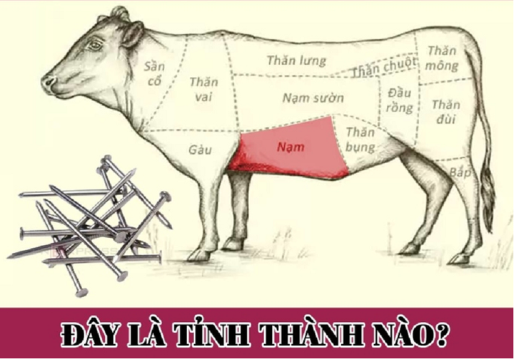 Người tinh tế sẽ đoán ra được tên của tỉnh này.