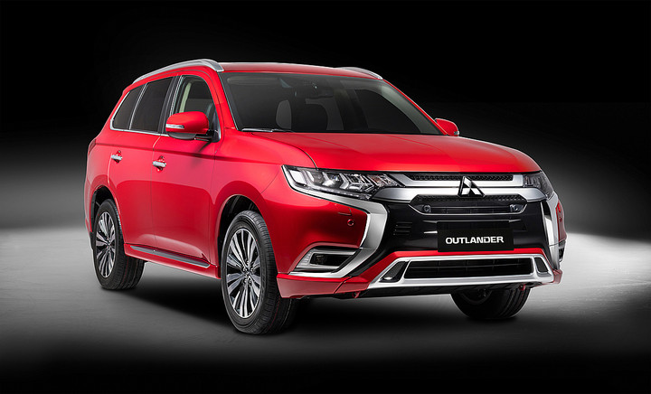 Outlander 2022 là mẫu xe CUV hạng C được sử dụng khung gầm liên khối hiện đại. (Ảnh: MMV)