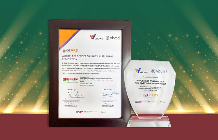 Phuc Khang Coporation được trao chứng nhận đánh giá thực hiện bình đẳng giới - 2