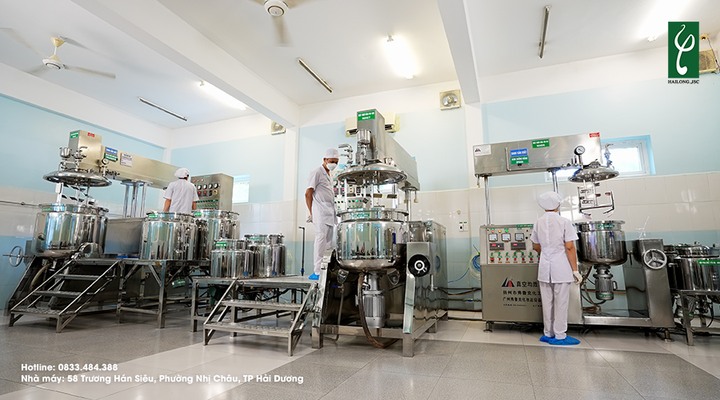 Sản xuất gia công mỹ phẩm tại Công ty Nam dược Hải Long - 3