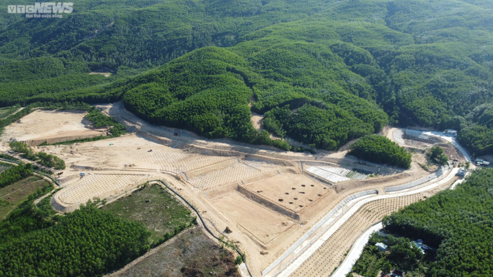 Toàn cảnh dự án của Công ty CP Tingco xây dựng trên đất rừng sản xuất.