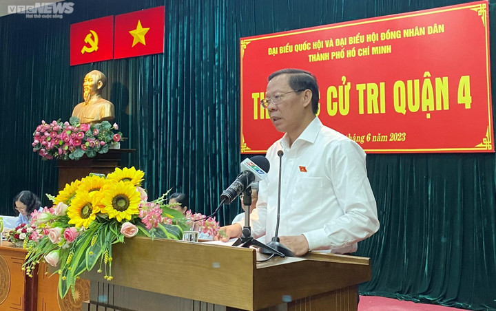 Ông Phan Văn Mãi, Chủ tịch UBND TP.HCM. (Ảnh: Đại Việt)