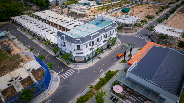 Một góc dự án Richland Residence hiện đã hoàn thiện hạ tầng.