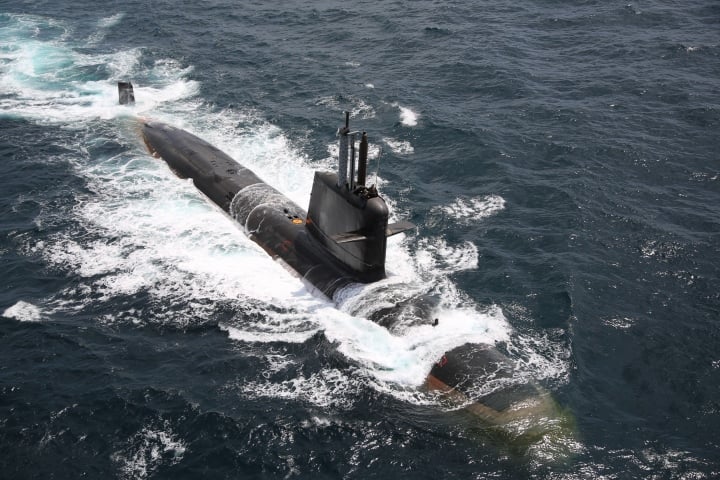Tàu ngầm Scorpene của Pháp.