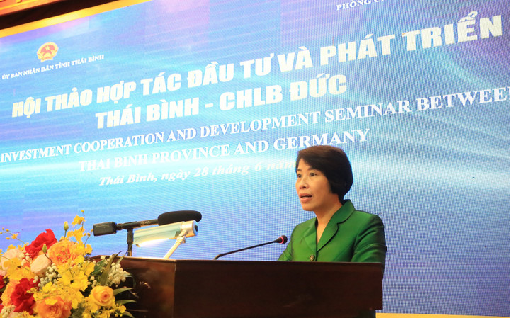 Thứ trưởng Bộ Kế hoạch và Đầu tư Nguyễn Thị Bích Ngọc.