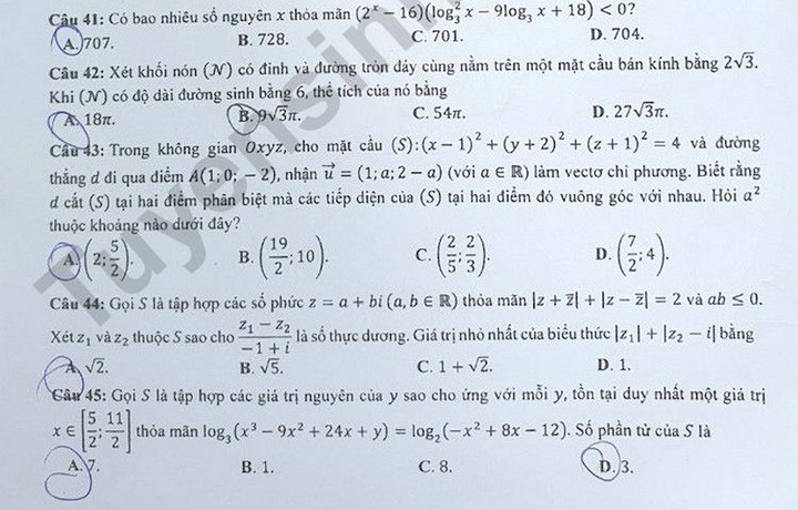 Bộ Công an vào cuộc vụ lọt đề thi môn Toán kỳ thi tốt nghiệp THPT - 1