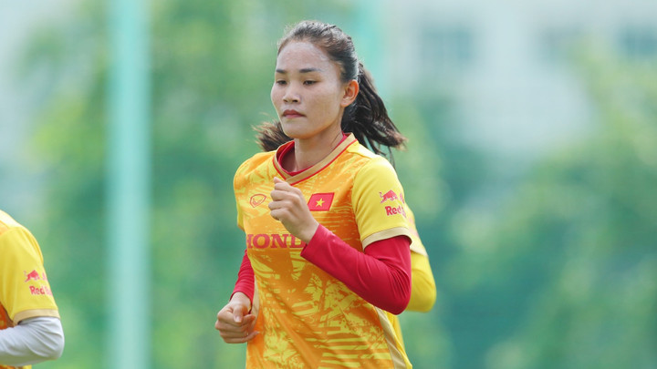 Chương Thị Kiều tập luyện trở lại sau thời gian dài nghỉ thi đấu.