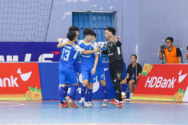 Futsal HDBank VĐQG 2023: Sahako thắng thuyết phục, Thái Sơn Bắc trở lại top 3.