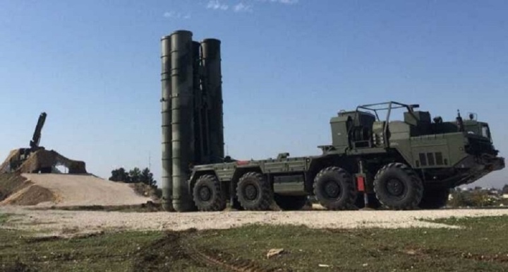 Hệ thống tên lửa và radar từ hệ thống S-400 của Nga ở Syria.