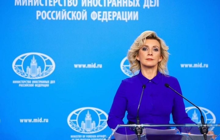 Người phát ngôn Bộ Ngoại giao Nga Maria Zakharova. (Ảnh: TASS)