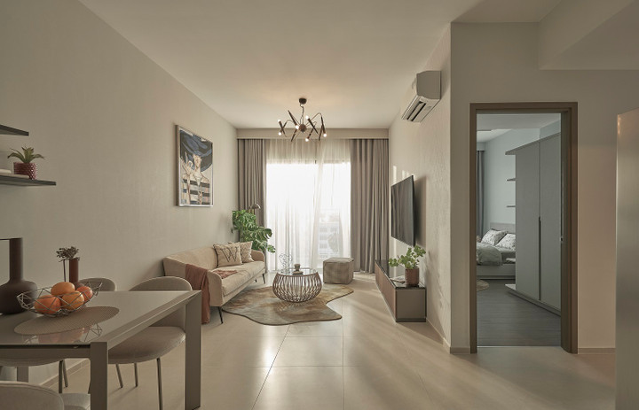 Bên trong căn hộ 3 phòng ngủ tại khu phức hợp Westgate.