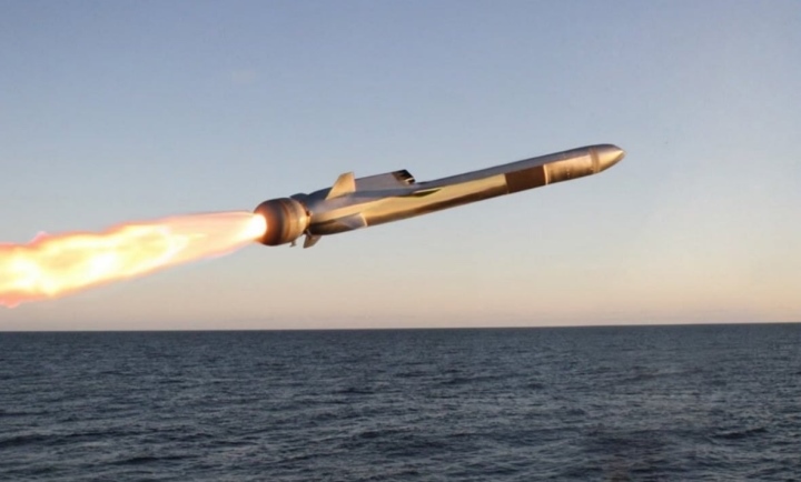 Tên lửa Naval Strike Missile (NSM).