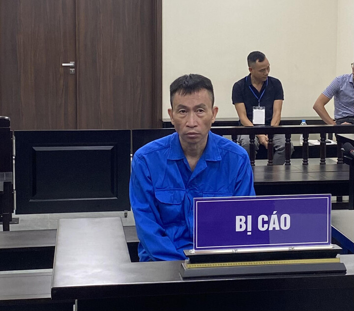 Bị cáo tại tòa. (Ảnh: T.N)