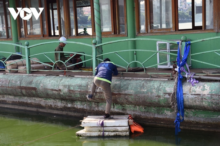 Potomac là phương tiện nổi cuối cùng phải tháo dỡ do đây là tài sản doanh nghiệp thế chấp ngân hàng phải hoàn tất các thủ tục liên quan đến phán quyết của toà án.