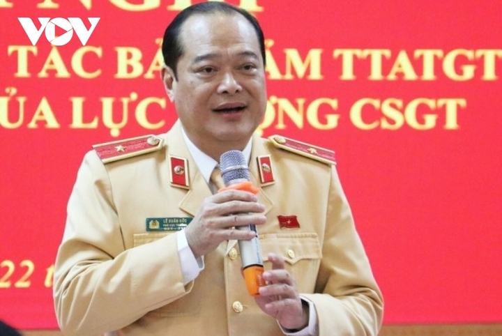 Thiếu tướng Lê Xuân Đức - Phó Cục trưởng Cục CSGT, Bộ Công an.