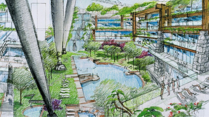 Tòa nhà hình Mặt trăng y như thật, chi phí xây dựng tới 5 tỷ USD - 3