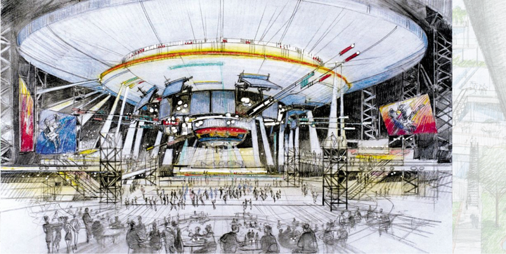 Tòa nhà hình Mặt trăng y như thật, chi phí xây dựng tới 5 tỷ USD - 4