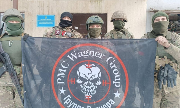 Các thành viên tập đoàn lính đánh thuê Wagner. (Ảnh: RIA Novosti)