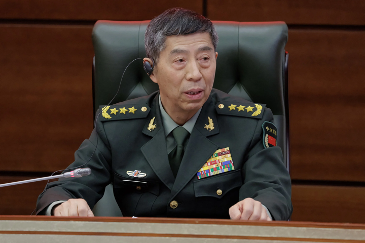 Bộ trưởng Quốc phòng Trung Quốc, Thượng tướng Lý Thượng Phúc. (Ảnh: RT)