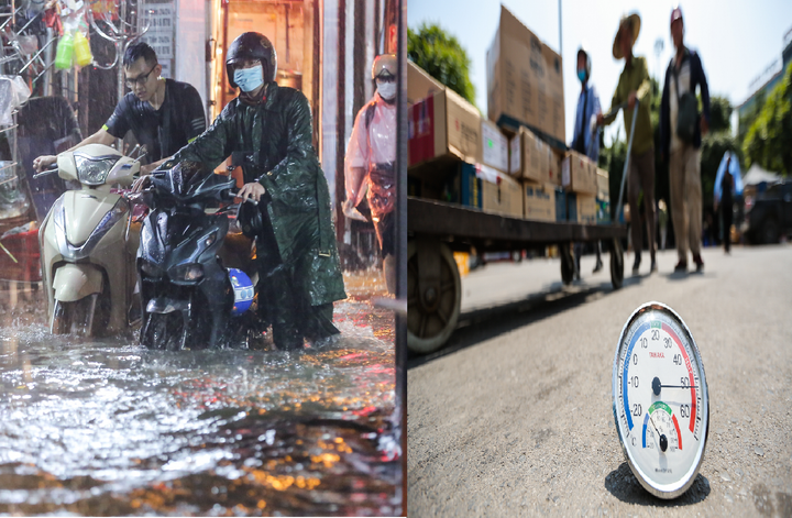 Từ 5 - 13/7, Bắc Bộ ngày có nơi nắng nóng gay gắt; chiều tối và đêm có mưa rào, dông vài nơi; khu vực vùng núi đêm có dông rải rác, cục bộ mưa to. (Ảnh: Ngô Nhung)