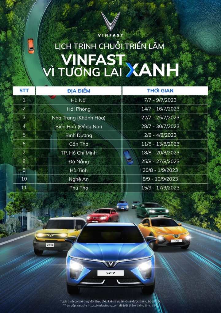 Triển lãm 'VinFast - Vì tương lai xanh” tại Hà Nội: Ra mắt bộ tứ xe điện VinFast - 1