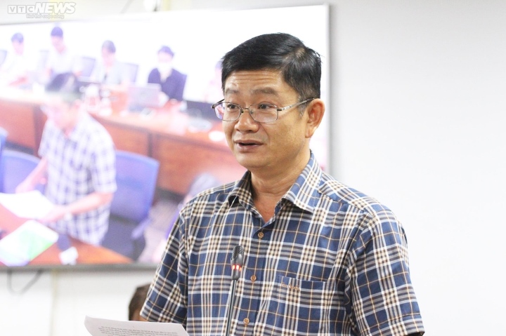Ông Đỗ Tấn Long, Phó Giám đốc Trung tâm Hạ tầng kỹ thuật - Sở Xây dựng TP.HCM. (Ảnh: Thành Nhân)