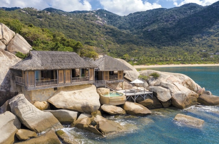 Khu nghỉ dưỡng cao cấp Six Senses Ninh Vân Bay đạt chuẩn 5 sao tại Nha Trang, Khánh Hòa. (Ảnh: Six Senses)