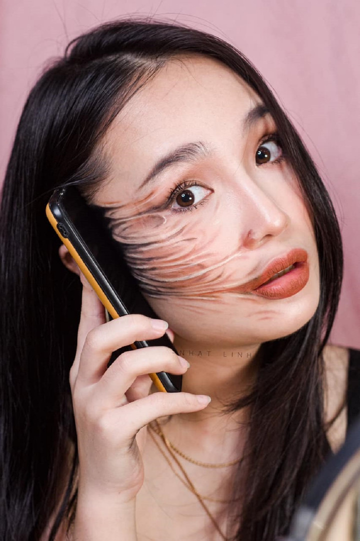 Cô gái Tày có biệt tài hoá trang, tự biến hình thành động vật, trái cây y như thật - 20