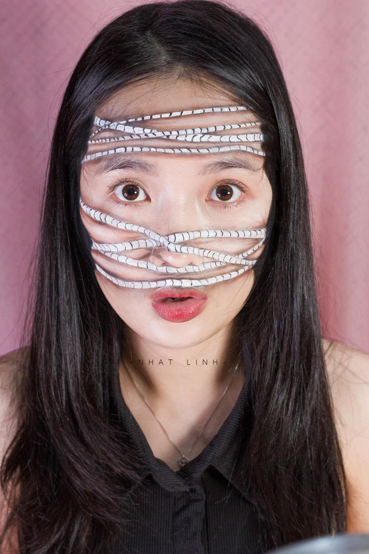 Cô gái Tày có biệt tài hoá trang, tự biến hình thành động vật, trái cây y như thật - 22