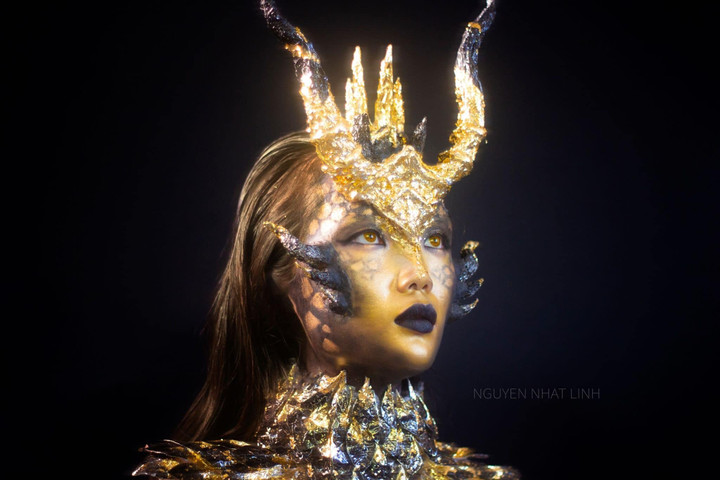 Cô gái Tày có biệt tài hoá trang, tự biến hình thành động vật, trái cây y như thật - 17