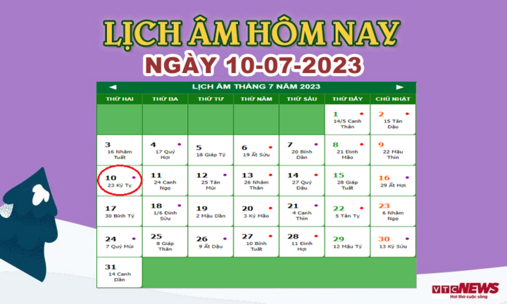 Ngày Mùng 10 Tháng 7 Có Tốt Không? Khám Phá Ngày Tốt Xấu Để Đưa Ra Quyết Định Đúng Đắn