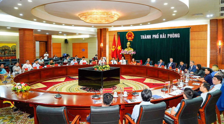 Các đại biểu dự lễ ký kết.