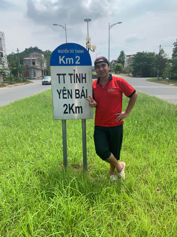 Quyền Linh "check-in" tại Yên Bái.