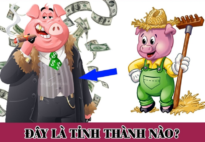 Người tinh tế sẽ đoán ra tên của tỉnh thành này rất nhanh.