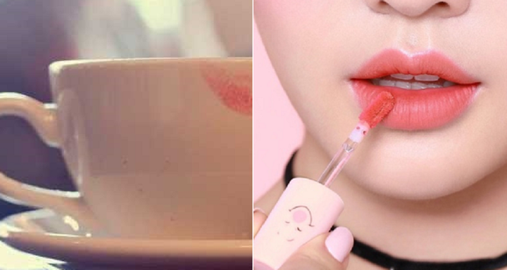 Mẹo đánh son lâu trôi sẽ giúp bạn không sợ son lem ra cốc khi uống nước.