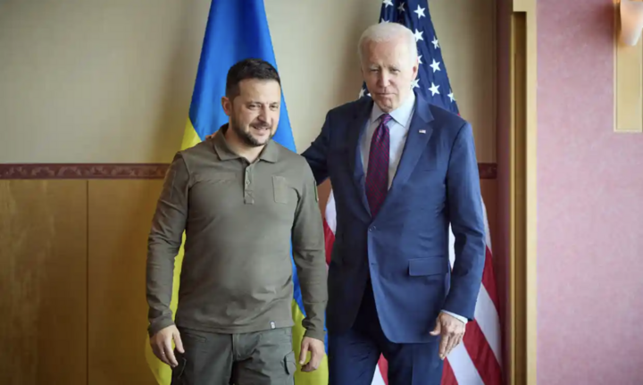 Tổng thống Joe Biden cho biết hôm 9/7 rằng Ukraine "chưa sẵn sàng" để trở thành thành viên của NATO. (Ảnh: Reuters)