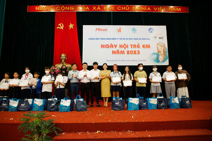 CEO Hoàng Hữu Thắng hưởng ứng tháng hành động vì trẻ em và hoạt động hè năm 2023 tại TP.HCM.