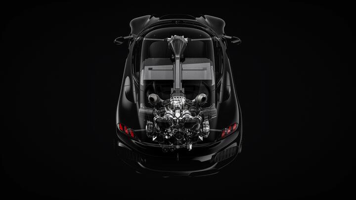 Trang bị tiêu chuẩn động cơ 3 xy-lanh twin-turbo TFG có công suất 1.400 mã lực và mô-men xoắn 1.850 Nm, kết hợp cùng hộp số hoàn toàn mới Koenigsegg LSTT.
