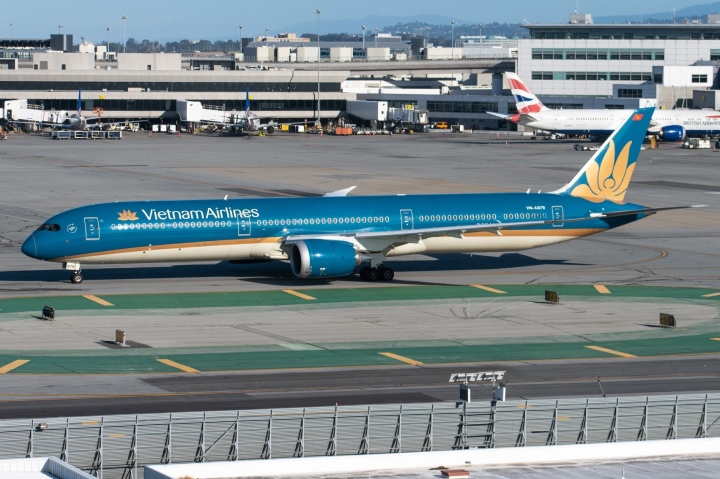 Vietnam Airlines khó xin cấp slot bay ở nước ngoài. (Ảnh minh họa)