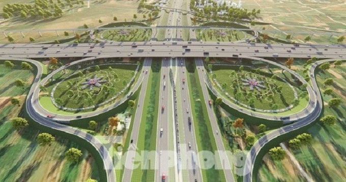 Việc nhiều dự án lớn được khởi công, trong đó có dự án Vành đai 4 - Vùng Thủ đô góp phần đẩy mạnh tốc độ giải ngân vốn đầu tư công.