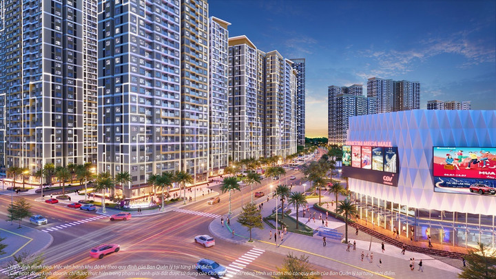 Cư dân Glory Heights được đáp ứng mọi nhu cầu mua sắm, giải trí, nghỉ dưỡng ngay tại chỗ.