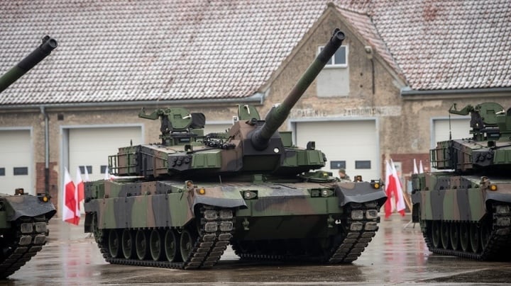 Xe tăng K2 Black Panther của Ba Lan.