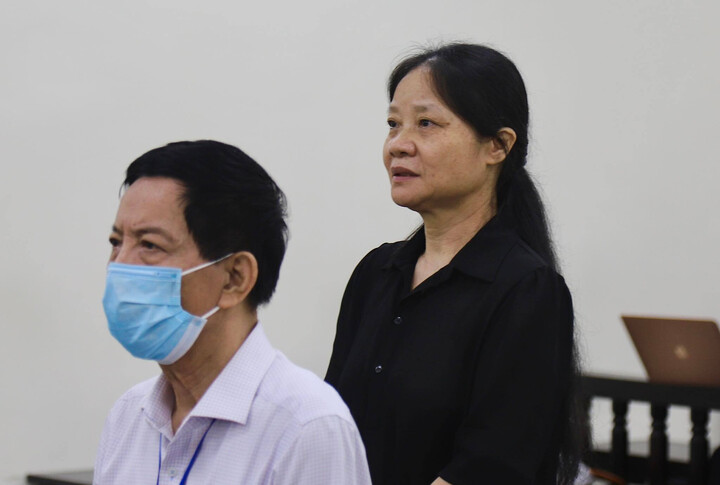 Các bị cáo tại tòa. Ảnh: TT