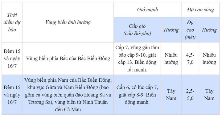 Bão số 1 hình thành, cảnh báo gió trên Biển Đông giật cấp 15, sóng lớn - 2