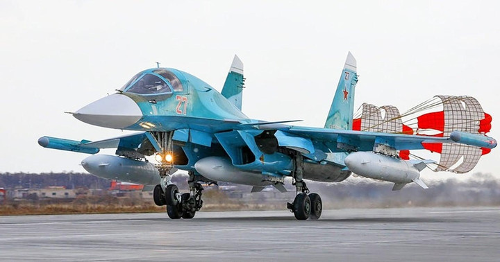 Máy bay Su-34.
